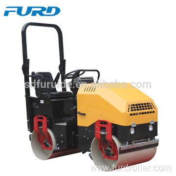 Double drum road roller 1.5ton soil compactor for sale (FYL-900)